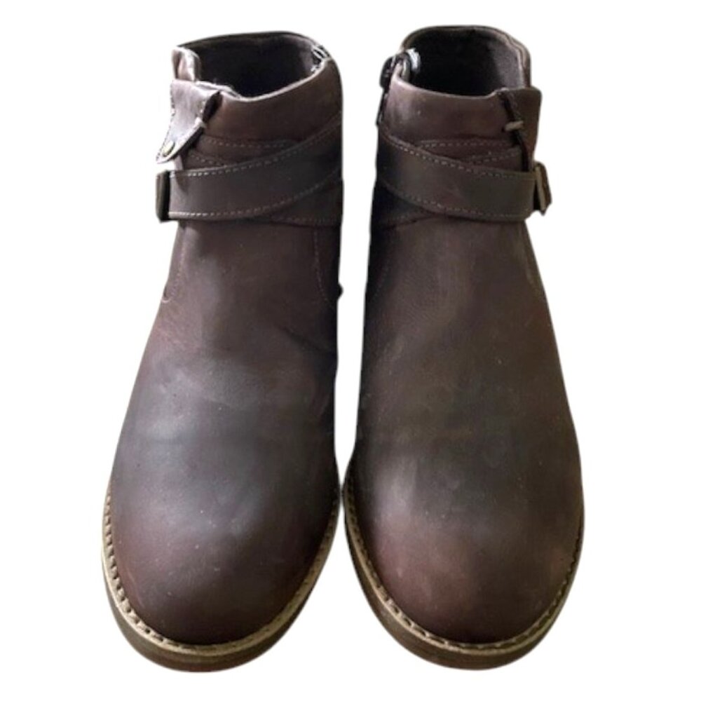 Clarks Camzin Dime Leather Ankle Boots
